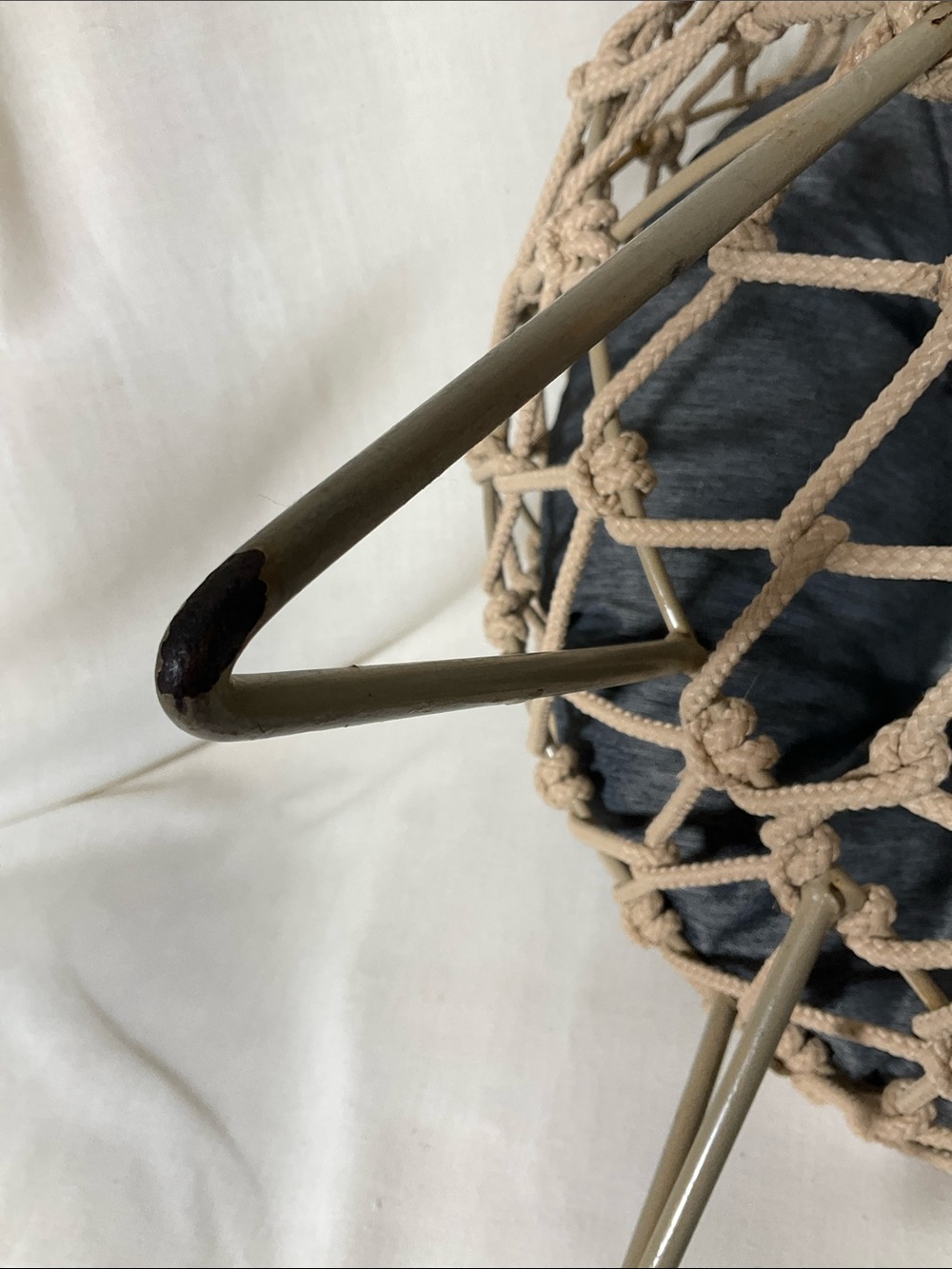 Woven Rope Cat Bed with Cushion - Picture 9 of 16